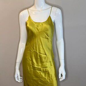 Olivia von Halle Babydoll Women's Sexy Lingerie Silk Lime Night Dress NWT
